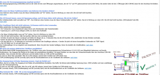 Funk-Tür-Öffner Modul DFTO-2090-K mit Key-Sender