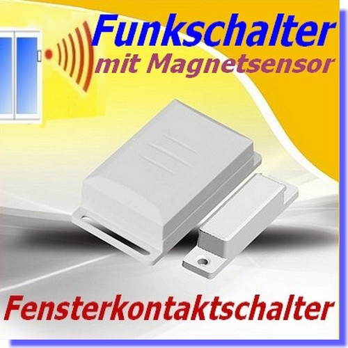 Funk-Einbau-Abluftsteuerung Intertechno 1000W mit Fensterkontakt SPARSET DFM-CMR