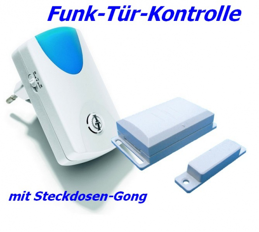 Sparset-11 Funk-Türkontrolle mit Steckdosengong Intertechno