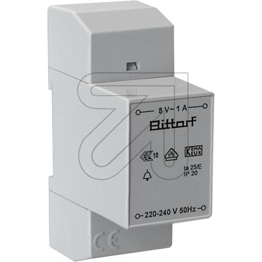 Universal-Klingeltrafo Bittorf 220-240V 8V/1A