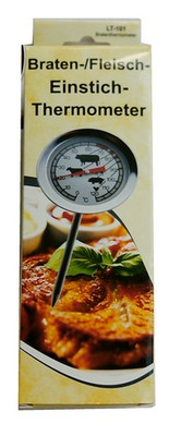 Fleischthermometer Bratenthermometer + Köcher LT-101