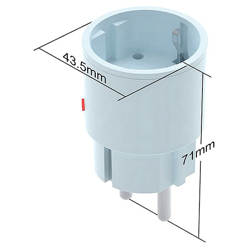 Funk Abluftsteuerung ITM-DIR-ITS mit Mini Fenstersensor + Handsender Intertechno