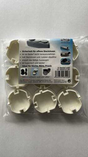 9-er Sparset Original-STECKEL weiß - im PE-Beutel
