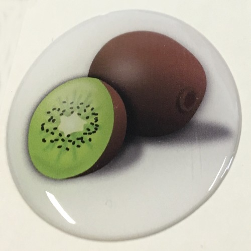 1x Doming-Aufkleber solo DA-Kiwi_29