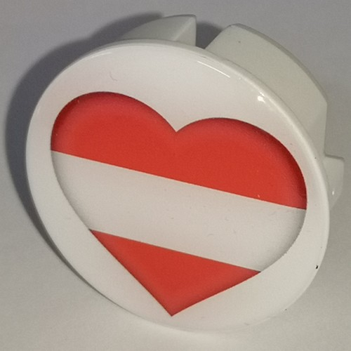 1x Doming-Aufkleber solo DA-159_AT_Herz