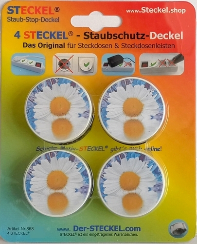 4 Stück Dekosteckel DS-410_Margarite