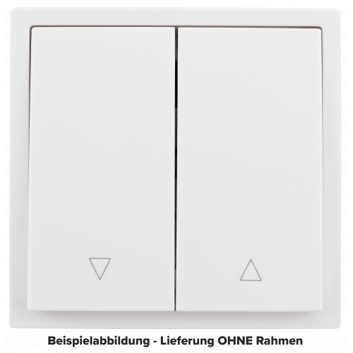 ESH-346 Jalousie-Taster komplett mit Wippe SHALLOW-weiss