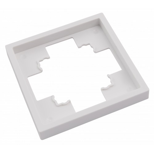 ESH-348 1-fach Rahmen SHALLOW-weiss