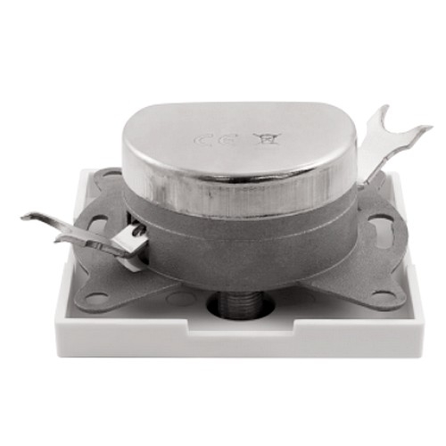 ESH-383 Antennendose für TV, Radio und Sat, UP, SHALLOW-weiss