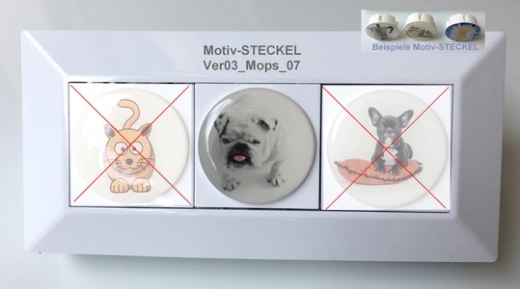 1x Doming-Deko-STECKEL MS-107_Mops