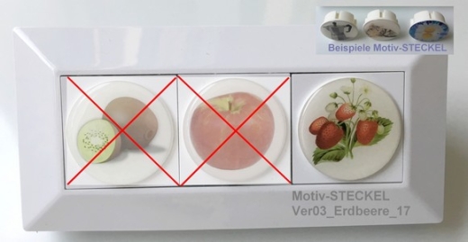 1x Doming-Deko-STECKEL MS-117_Erdbeere