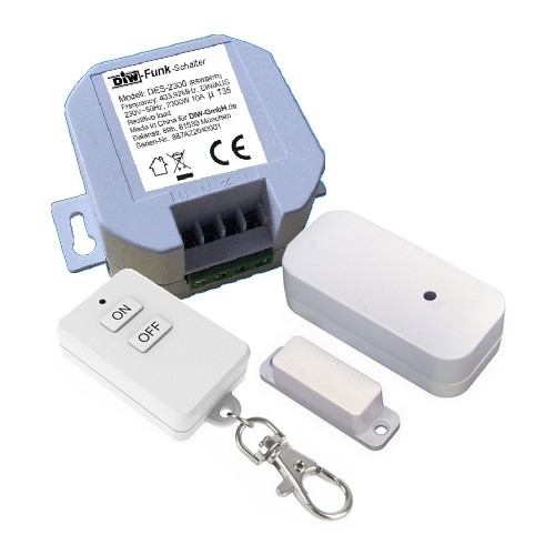PA-521 DIW-Funk Abluftsteuerung EINBAU Fensterschalter Dunstabzug + Keysender