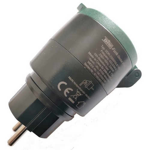 PD-543 DIW-FUNK Bewegungsmelder IP44 mit Outdoor-Funkstecker DOR-2300