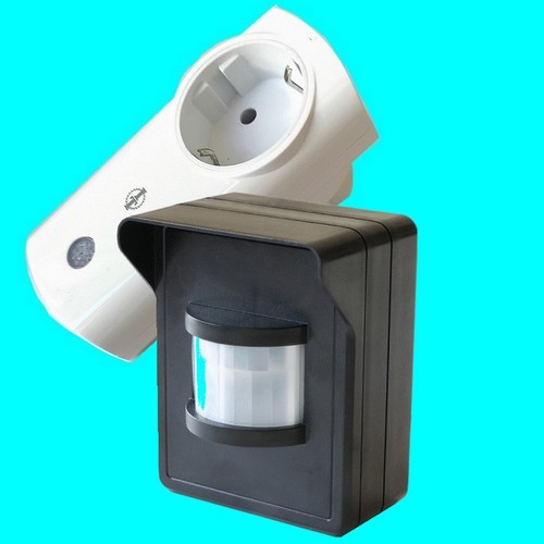 Pi-806: Intertechno Funkstecker IT-K2300 mit Funk-Bewegungsmelder DIW-44 SPARSET