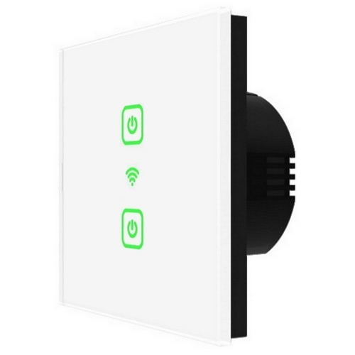 PS-562 SPARSET Glas-Touch Rollo Jalousie Schalter mit Funk + DIW-Funk Handsender