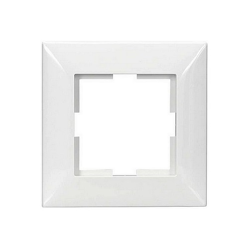 Meridian Standard 1-fach Rahmen reinweiß
