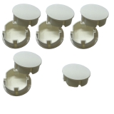 9-er Sparset Original-STECKEL weiß - Steckdosen Abdeckung Staubschutz erspart Putzen