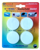 4-er Set Original-STECKEL weiß