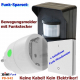 SPARSET-PD-542: DIW-FUNK Bewegungsmelder mit Timer + Funkstecker DSR-2300 + Wandsender