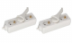 2x 3-fach Steckdosenleiste extra flacher Stecker Spar-Pack WSP2x045400, 1,5m