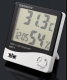 Digitale Wetterstation HTC-1: Hygrometer + Thermometer + Uhr + Alarm + Datum
