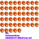 50x Hohlwanddosen winddicht Ø68x61mm tief mit Schrauben, 50x141870