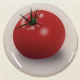 1x Doming-Aufkleber solo DA-Tomate_38