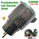 DOR-2300 Funk-Outdoorsteckdose IP44 2300W Schaltleistung DIW-Funk