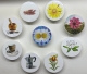 9 Stück Dekosteckel DS-9777_Kaffee + Blumen