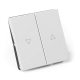 ESH-346 Jalousie-Taster komplett mit Wippe SHALLOW-weiss
