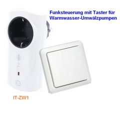 2-teilg. Funk-Sparset IT-ZW1 für Umwälzpumpe Intertechno ITLR+Timer+Wandtaster