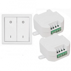 ET-630 Funk-Set 2x Funk-Empfänger + 2-fach Wandsender DIW-Comfort