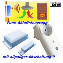 Intertechno Funk-Abluftsteuerung DFM-ITK23 mit allpoliger Abschaltung