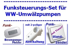 3-teilg. Funk-Sparset IT-ZPW für Umwälzpumpe Intertechno IT-K2300+PIR-3000+Timer
