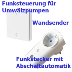 PD-881 DIW-Funk-Steuerung mit Timer für Warmwasser-Umwälzpumpen Intertechno