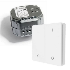 PI-130 Intertechno ITL-2000 Serien-Funkschalter + Doppel-Wandsender DWS-22