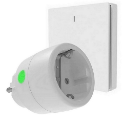 PS-510 DIW-Funk Sparset 230V-Funkstecker DSR-2300 + Wandsender DWS-11