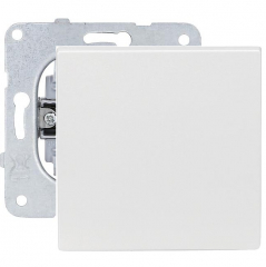 Taster - Wechsler mit Wippe, EGB-Meridian reinweiß 080050-7005