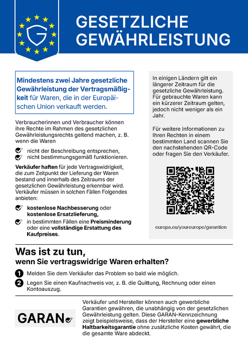 EU-Garantie-Label
